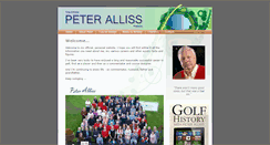 Desktop Screenshot of peteralliss.co.uk